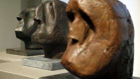 La Fundación Catalunya-La Pedrera ha presentado hoy la exposición "Oteiza. La desocupación del espacio", muestra que efectúa un recorrido por todas las etapas del trabajo del artista vasco, uno de los referentes de la escultura de la segund