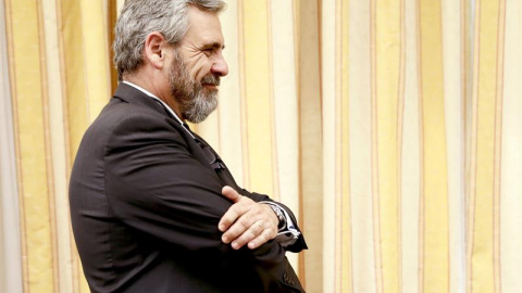 El exjefe de la Oficina Antifrau de Catalunya Daniel de Alfonso antes de comparecer en la comisión de investigación del Congreso al exministro del Interior Jorge Fernández Díaz. EFE/Mariscal El exjefe de la Oficina Antifrau de Catalunya Daniel de Alfonso antes de comparecer en la comisión de investigación del Congreso al exministro del Interior Jorge Fernández Díaz. EFE/Mariscal