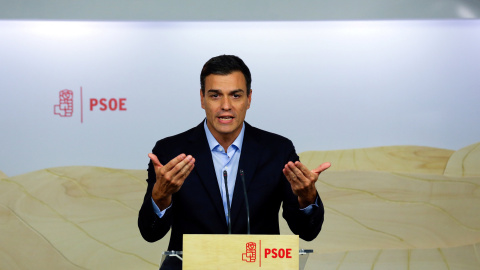El líder del PSOE; Pedro Sánchez. - REUTERS El líder del PSOE; Pedro Sánchez. - REUTERS