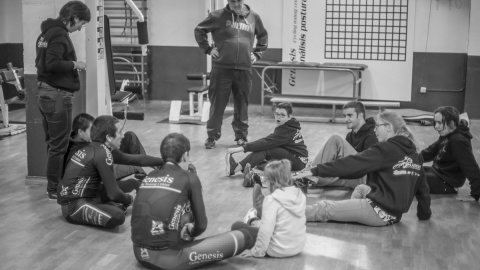 Un momento de una clase de la escuela. PAOLO MARTELLI