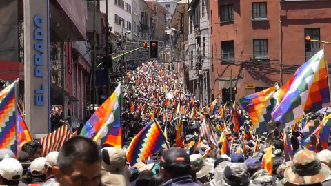 Manifestaciones en Bolivia piden la dimisión del Gobierno de Ãñez Manifestaciones en Bolivia piden la dimisión del Gobierno de Ãñez