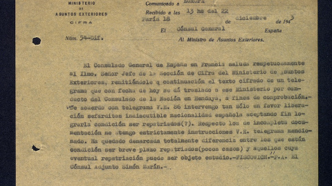 Telegrama de Telegrama de