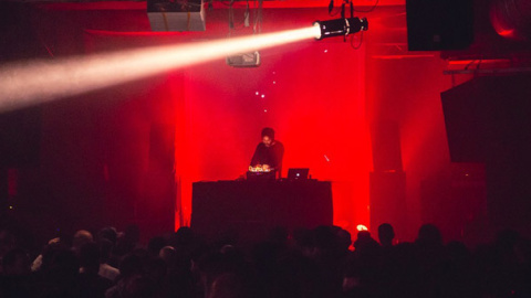 Víctor García toca en directo como Death Whistle. / WOS FESTIVAL