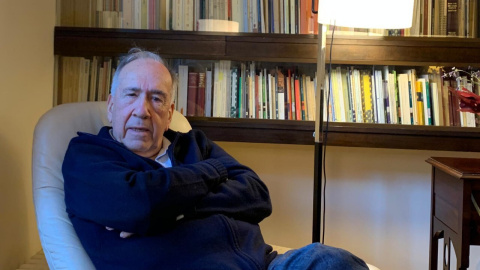 Joan Margarit, poeta i escriptor guanyador del premi Cervantes. Joan Margarit, poeta i escriptor guanyador del premi Cervantes.
