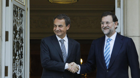 Zapatero y Rajoy.- EFE Zapatero y Rajoy.- EFE