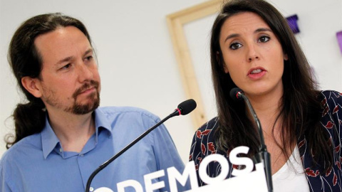 Pablo Iglesias e Irene Montero / EFE Pablo Iglesias e Irene Montero / EFE