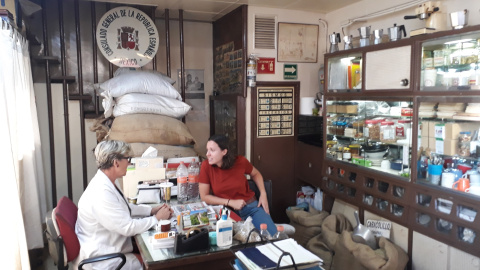 Trastienda del Café Villarías. ALBERTO PRADILLA.