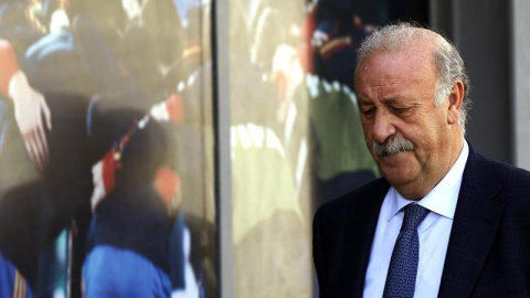 Vicente Del Bosque, la semana pasada en La Ciudad del Fútbol de Las Rozas. /EFE Vicente Del Bosque, la semana pasada en La Ciudad del Fútbol de Las Rozas. /EFE