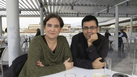 Ada Colau y Gerardo Pisarello, durante su visita a Atenas. - EFE Ada Colau y Gerardo Pisarello, durante su visita a Atenas. - EFE