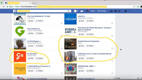 Grupos a los que sigue la secretaria judicial en FB. Grupos a los que sigue la secretaria judicial en FB.