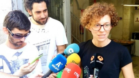 La concejal de Guanyar Alacat Marisol Moreno. EFE La concejal de Guanyar Alacat Marisol Moreno. EFE