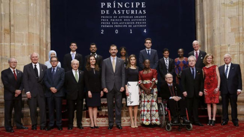 Premios Príncipe de Asturias 2014.- EFE.