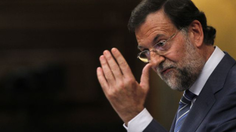 El presidente del Gobierno en funciones, Mariano Rajoy, en una de sus intervenciones en el Congreso. Archivo REUTERS El presidente del Gobierno en funciones, Mariano Rajoy, en una de sus intervenciones en el Congreso. Archivo REUTERS