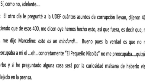 Declaración ex comisario Eugenio Pino en noviembre de 2015.