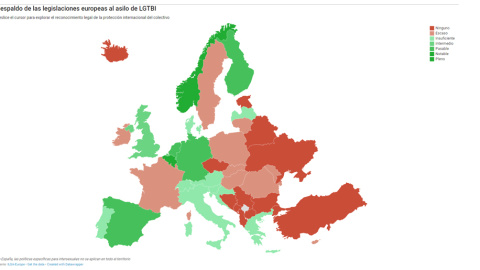 Respaldo de las legislaciones europeas al asilo de LGTBI Respaldo de las legislaciones europeas al asilo de LGTBI