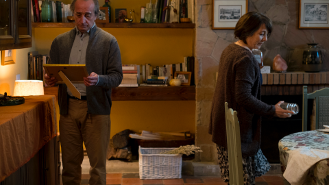 Escena de la serie 'Matar al padre'. MOVISTAR + Escena de la serie 'Matar al padre'. MOVISTAR +