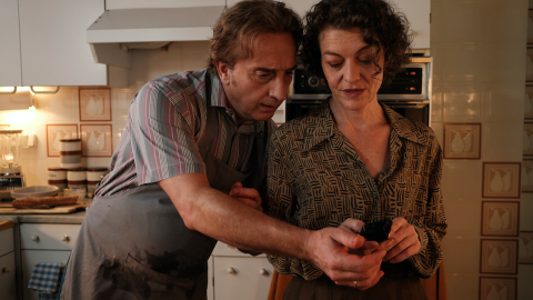 Escena de la serie 'Matar al padre'. MOVISTAR + Escena de la serie 'Matar al padre'. MOVISTAR +