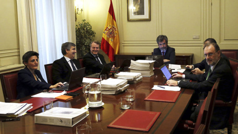 Reunión de una Comisión Permanente del Consejo General del Poder judicial, archivo. EFE Reunión de una Comisión Permanente del Consejo General del Poder judicial, archivo. EFE