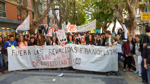 Manifestación Sindicato de Estudiantes. Manifestación Sindicato de Estudiantes.