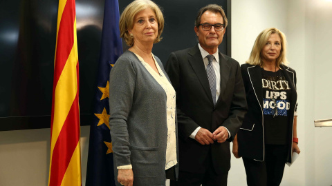 Artur Mas, Irene Rigau y Joana Ortega / EFE Artur Mas, Irene Rigau y Joana Ortega / EFE