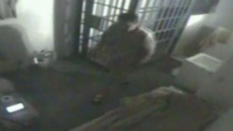 Imagen del vídeo de la fuga de El 'Chapo'. Imagen del vídeo de la fuga de El 'Chapo'.