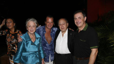 Jordi Pujo hijo junto a su padre, el expresidente catalán, Jordi Pujol