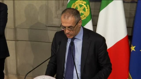Mattarella encarga la formación de un nuevo gobierno de transición en Italia Mattarella encarga la formación de un nuevo gobierno de transición en Italia