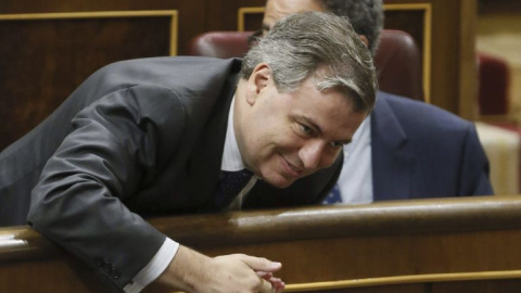 El diputado de de CiU, Jordi Xuclá, poco antes de que comenzara la sesión de control al Gobierno en el Congreso de los Diputados. EFE/Fernando Alvarado. El diputado de de CiU, Jordi Xuclá, poco antes de que comenzara la sesión de control al Gobierno en el Congreso de los Diputados. EFE/Fernando Alvarado.