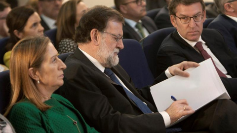 Feijóo y Rajoy, hace unos días en un acto en Vigo. EFE/Salvador Sas Feijóo y Rajoy, hace unos días en un acto en Vigo. EFE/Salvador Sas