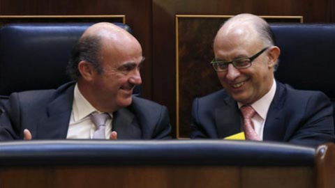 Guindos y Montoro. Guindos y Montoro.