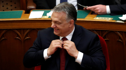 Viktor Orbán, hace unos días en el Parlamento húngaro. REUTERS/Bernadett Szabo Viktor Orbán, hace unos días en el Parlamento húngaro. REUTERS/Bernadett Szabo