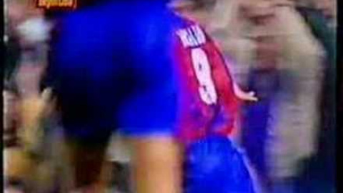 Ronaldo every goal for Barcelona (part 1)