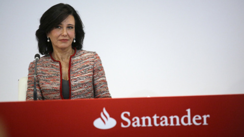 Ana Patricia Botin, presidenta de Banco Santander, durante la presentación de resultados de la entidad en 2014. REUTERS/Andrea Comas Ana Patricia Botin, presidenta de Banco Santander, durante la presentación de resultados de la entidad en 2014. REUTERS/Andrea Comas