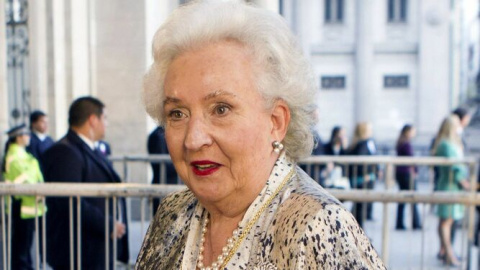 La infanta Pilar de Borbón, hermana mayor del rey Juan Carlos. EFE La infanta Pilar de Borbón, hermana mayor del rey Juan Carlos. EFE