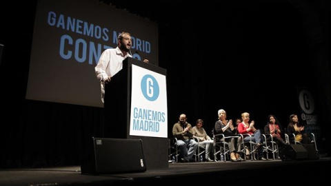 Acto de presentación de Ganemos en el Círculo de Bellas de Artes de Madrid./ EFE Acto de presentación de Ganemos en el Círculo de Bellas de Artes de Madrid./ EFE
