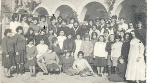 Internas en el Reformatorio de San Fernando de Henares (Madrid), dependiente del Patronato de Protección a la Mujer, en 1966. Internas en el Reformatorio de San Fernando de Henares (Madrid), dependiente del Patronato de Protección a la Mujer, en 1966.