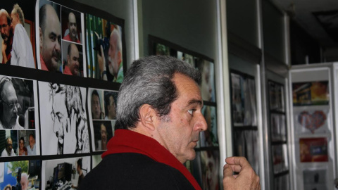 George Yioukakis, vicepresidente del sindicato de periodistas de Atenas y trabajador de ERT desde 1987. - SARA SERRANO