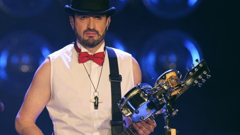 El actor Alex O´Dogherty durante la gala. /EFE