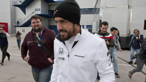 Fernando Alonso, en Jerez hace unos días. EFE/Román Ríos Fernando Alonso, en Jerez hace unos días. EFE/Román Ríos