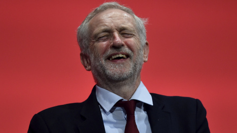 Corbyn en un momento de la conferencia del Partido Laborista en Brighton. - REUTERS