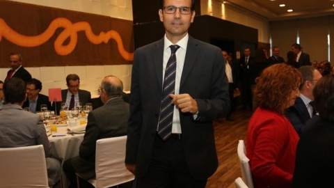 El alcalde de Granada en los Desayunos de Europa Press Anadlucía. / EUROPA PRESS El alcalde de Granada en los Desayunos de Europa Press Anadlucía. / EUROPA PRESS