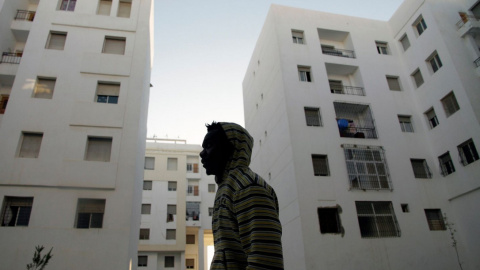 Roméo: "No sé donde está mi hermano, si está en el depósito. No sé si lo enterraron en Ceuta o si està aqui en Marruecos"./ L.G.