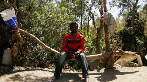 François.Interno en el CETI (Centro Estancia Temporal Inmigrantes) de Ceuta./ L. G.