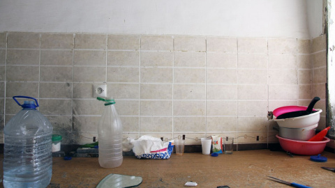 Cocina de una casa ocupada./ L. G.