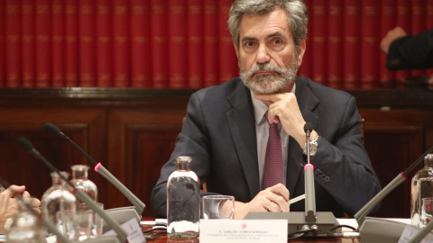 El presidente del Consejo General del Poder Judicial, Carlos Lesmes, en Madrid (España). / EUROPA PRESS El presidente del Consejo General del Poder Judicial, Carlos Lesmes, en Madrid (España). / EUROPA PRESS