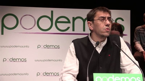 El dirigente de Podemos, Juan Carlos Monedero. El dirigente de Podemos, Juan Carlos Monedero.