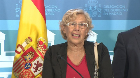 La alcaldesa de Madrid, Manuela Carmena. La alcaldesa de Madrid, Manuela Carmena.