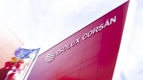 Detalle de la sede de Isolux Corsán. E.P. Detalle de la sede de Isolux Corsán. E.P.