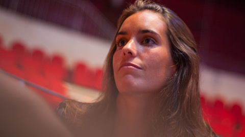 Ona Carbonell, en el Circo Price de Madrid. CHRISTIAN GONZÁLEZ Ona Carbonell, en el Circo Price de Madrid. CHRISTIAN GONZÁLEZ