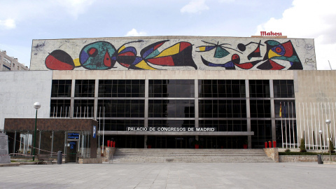 Fotografía de archivo de la fachada del Palacio de Congresos de Madrid. /EFE Fotografía de archivo de la fachada del Palacio de Congresos de Madrid. /EFE